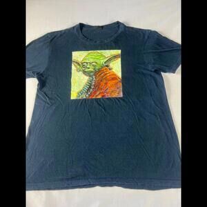 Star Wars Baby Yoda Grogu Men's Size Medium Short Sleeve T-Shirt